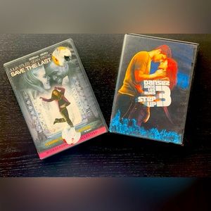 Two DVD Movies “Save the last dance” and Danse2 step 3.